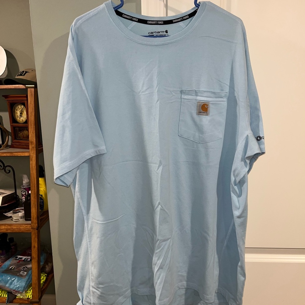 Carhartt Force Men's Blue T-Shirt